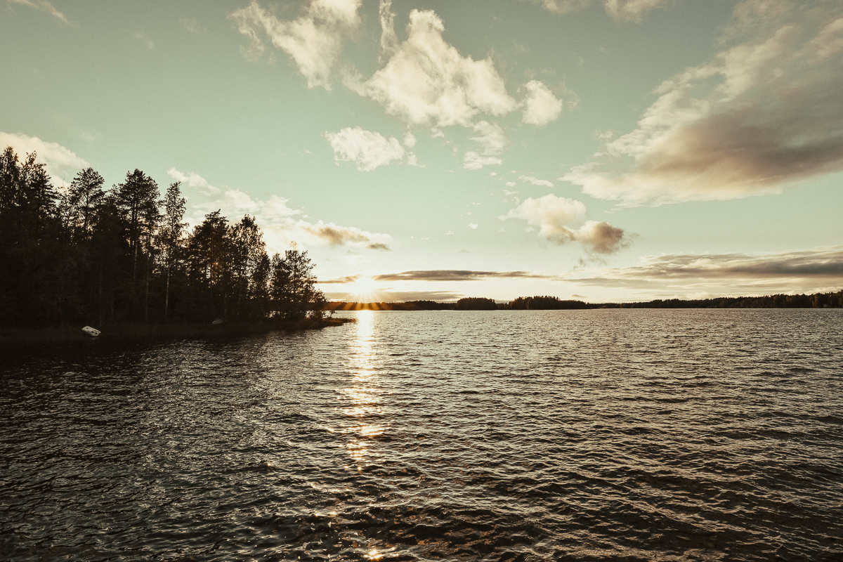 Finnland Sonnenuntergang1
